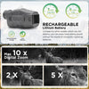 Night Vision Monocular, Digital Infrared Night Vision for 100% Darkness, 1080P FHD Video, 32GB Included, for Travel, Camping, Hunting, Surveillance