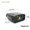 2.5K Night Vision Goggles, Rechargeable Night Vision Binoculars, 2.4