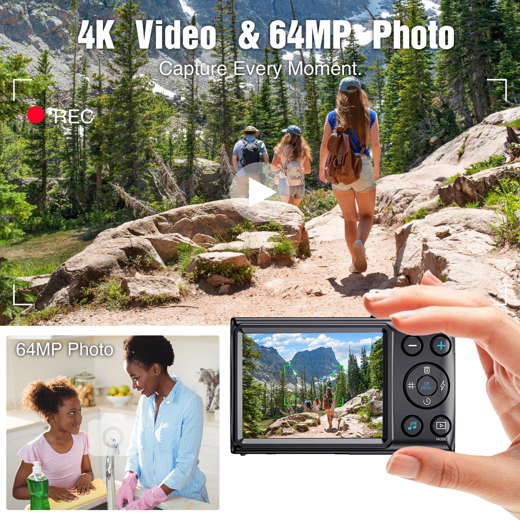 Retailer 4K Vlogging Camera